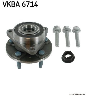 Kit de roulements de roue SKF VKBA6714