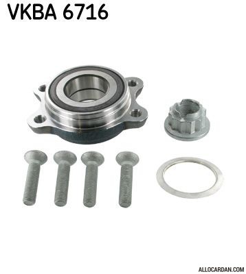 Kit de roulements de roue SKF VKBA6716