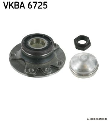 Kit de roulements de roue SKF VKBA6725