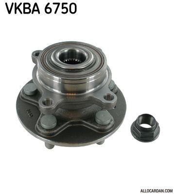 Kit de roulements de roue SKF VKBA6750