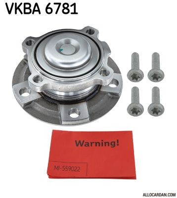 Kit de roulements de roue SKF VKBA6781