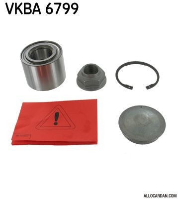 Kit de roulements de roue SKF VKBA6799