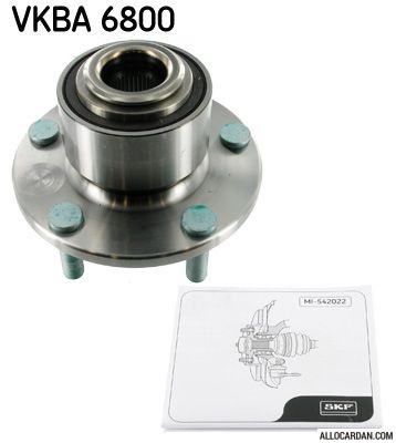 Kit de roulements de roue SKF VKBA6800
