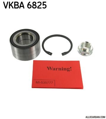 Kit de roulements de roue SKF VKBA6825