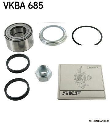 Kit de roulements de roue SKF VKBA685