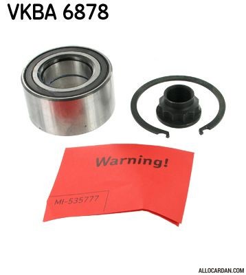 Kit de roulements de roue SKF VKBA6878