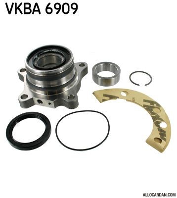 Kit de roulements de roue SKF VKBA6909