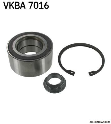 Kit de roulements de roue SKF VKBA7016