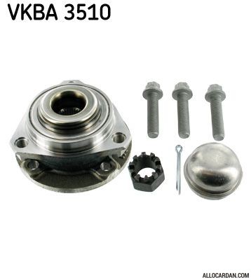 Kit de roulements de roue SKF VKBA3510