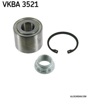 Kit de roulements de roue SKF VKBA3521