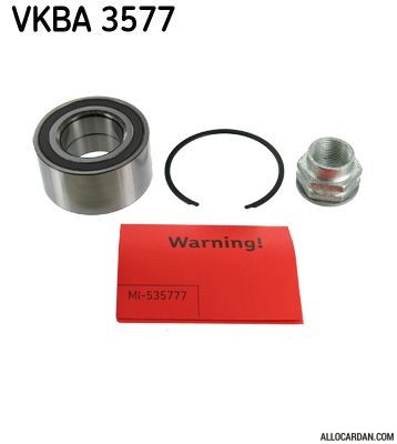 Kit de roulements de roue SKF VKBA3577