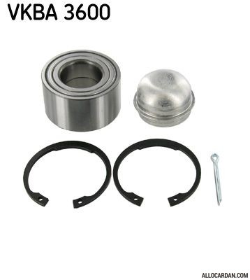 Kit de roulements de roue SKF VKBA3600