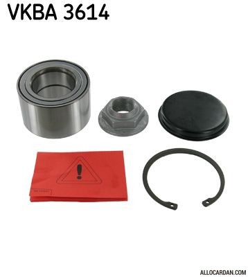 Kit de roulements de roue SKF VKBA3614