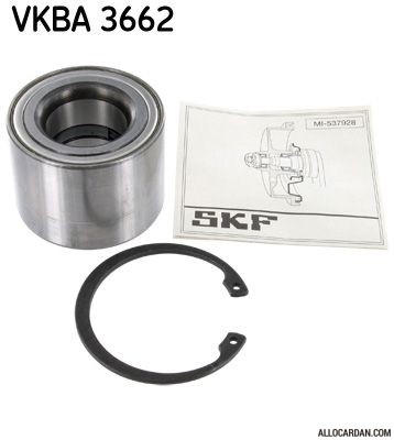 Kit de roulements de roue SKF VKBA3662