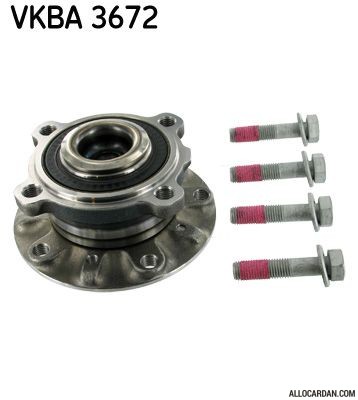 Kit de roulements de roue SKF VKBA3672