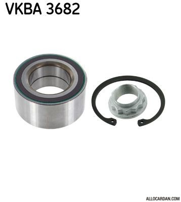 Kit de roulements de roue SKF VKBA3682