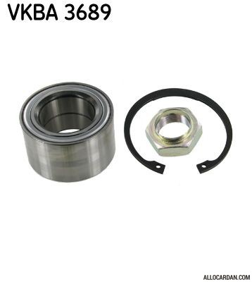 Kit de roulements de roue SKF VKBA3689
