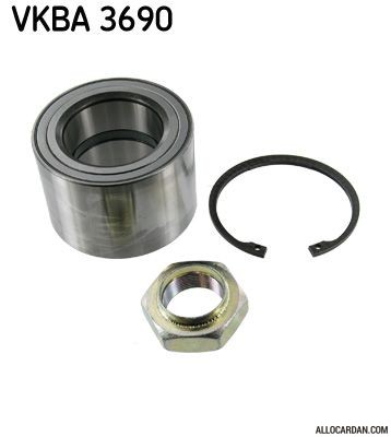 Kit de roulements de roue SKF VKBA3690