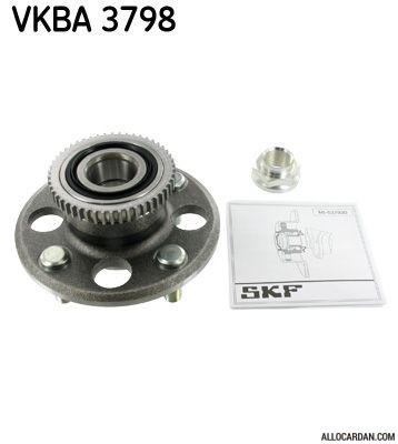 Kit de roulements de roue SKF VKBA3798