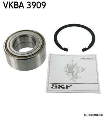 Kit de roulements de roue SKF VKBA3909