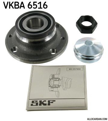 Kit de roulements de roue SKF VKBA6516