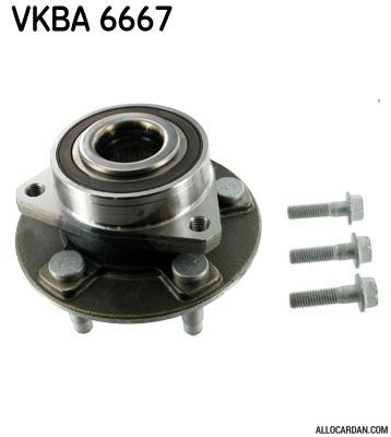 Kit de roulements de roue SKF VKBA6667