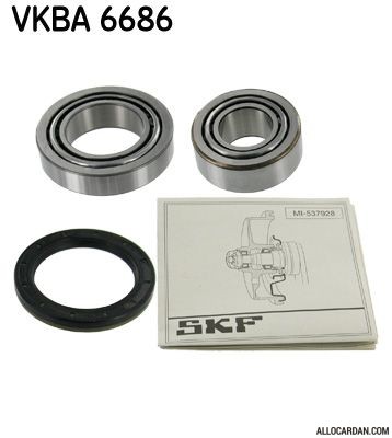 Kit de roulements de roue SKF VKBA6686