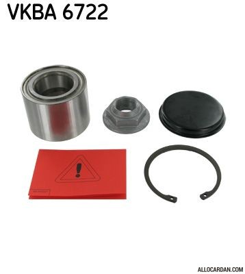 Kit de roulements de roue SKF VKBA6722