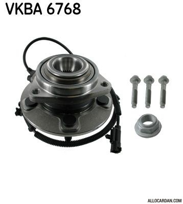 Kit de roulements de roue SKF VKBA6768