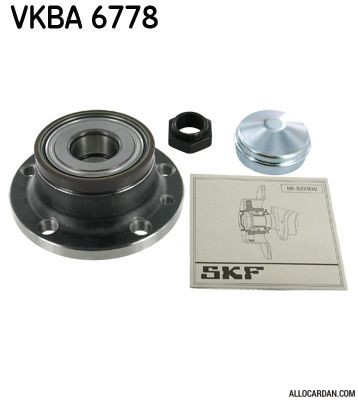 Kit de roulements de roue SKF VKBA6778