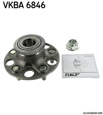 Kit de roulements de roue SKF VKBA6846