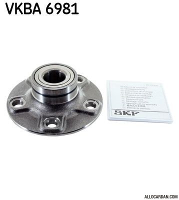 Kit de roulements de roue SKF VKBA6981