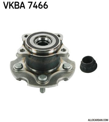 Kit de roulements de roue SKF VKBA7466