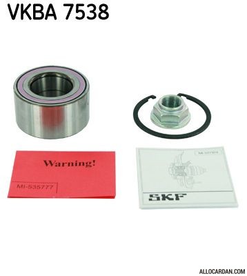 Kit de roulements de roue SKF VKBA7538