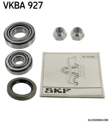 Kit de roulements de roue SKF VKBA927