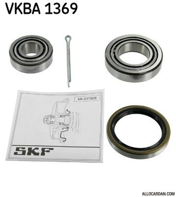 Kit de roulements de roue SKF VKBA1369