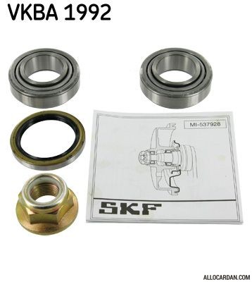 Kit de roulements de roue SKF VKBA1992