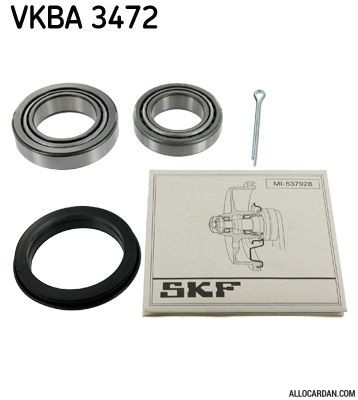 Kit de roulements de roue SKF VKBA3472