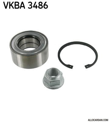 Kit de roulements de roue SKF VKBA3486