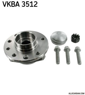 Kit de roulements de roue SKF VKBA3512