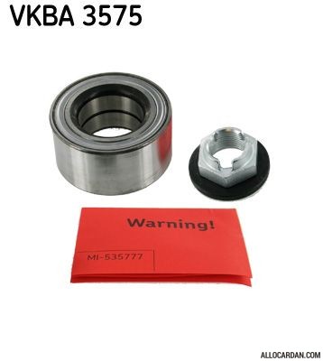 Kit de roulements de roue SKF VKBA3575