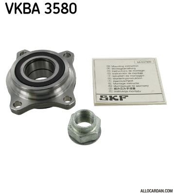 Kit de roulements de roue SKF VKBA3580
