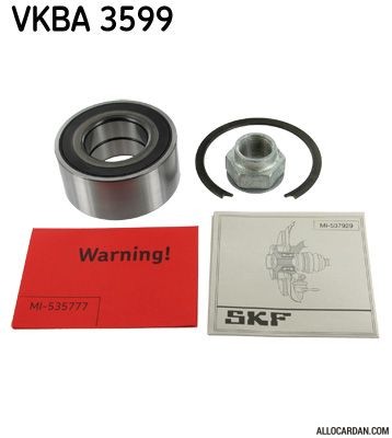 Kit de roulements de roue SKF VKBA3599