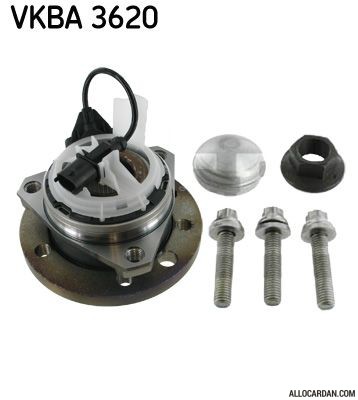 Kit de roulements de roue SKF VKBA3620