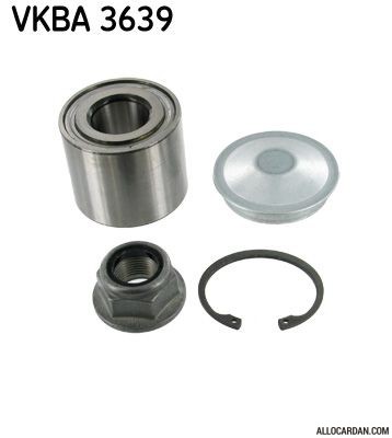 Kit de roulements de roue SKF VKBA3639