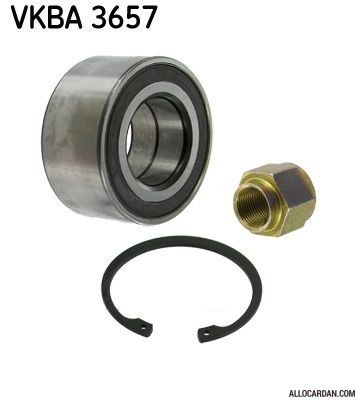Kit de roulements de roue SKF VKBA3657