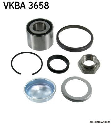 Kit de roulements de roue SKF VKBA3658