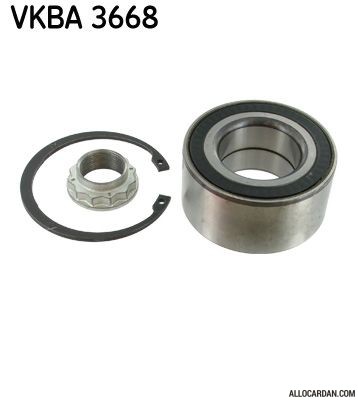 Kit de roulements de roue SKF VKBA3668