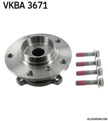 Kit de roulements de roue SKF VKBA3671