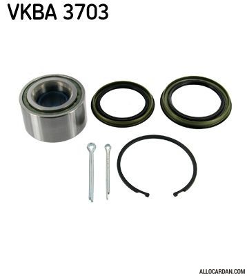 Kit de roulements de roue SKF VKBA3703